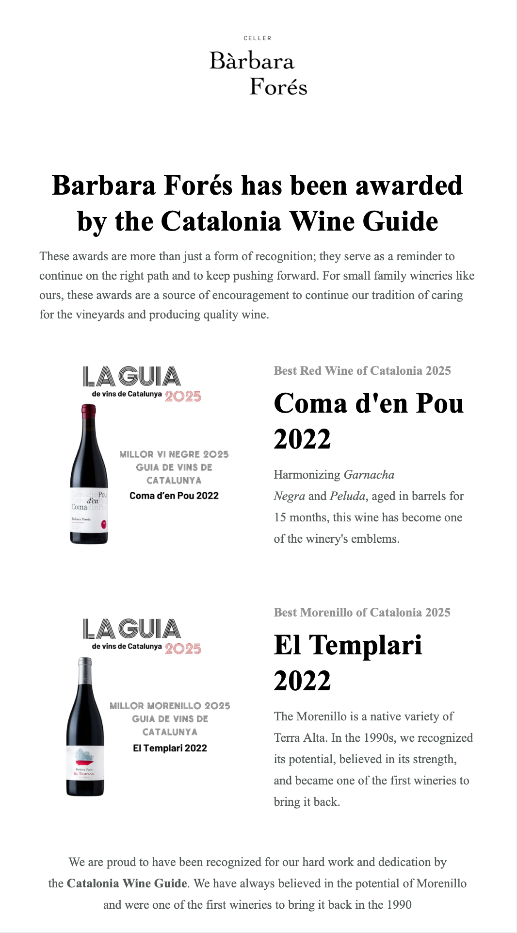 Coma d’En Pou 2021